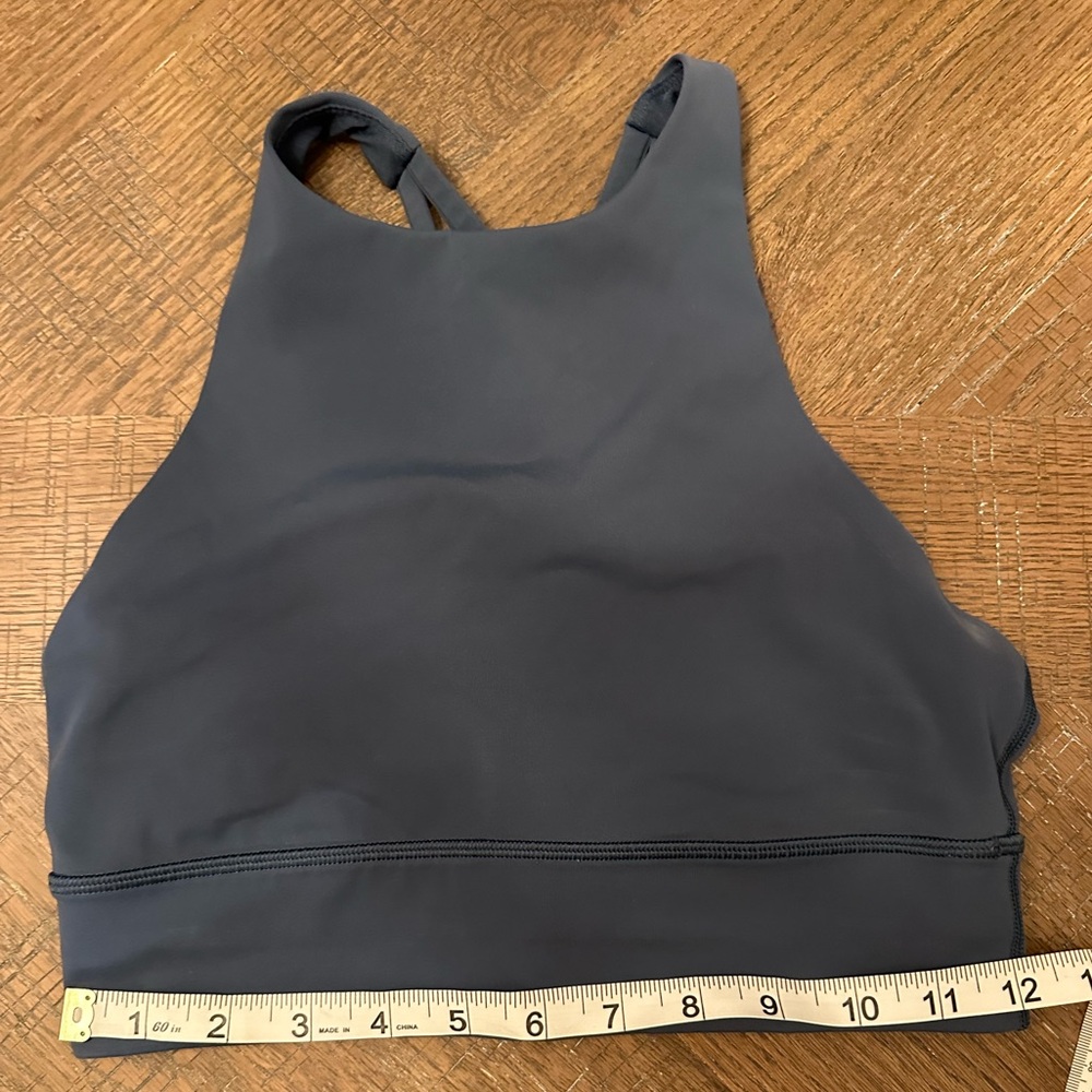LULULEMON Energy High Neck Long Line Sports Bra